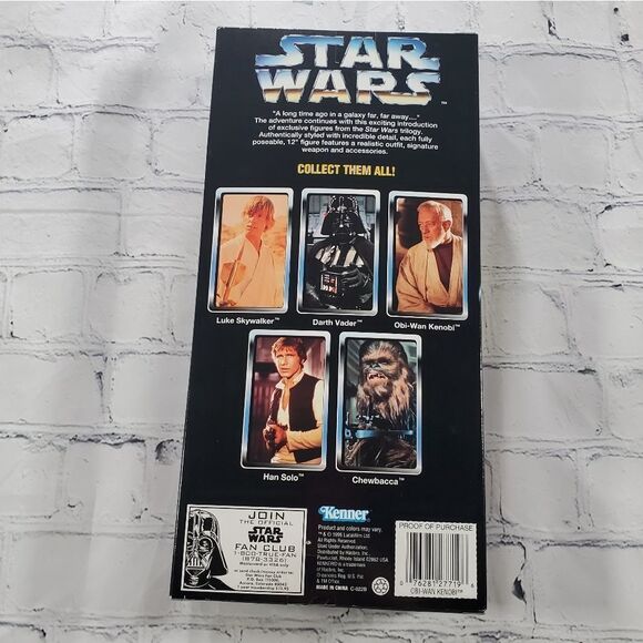 NIB Vintage Star Wars Collector Series Obi-Wan Kenobi Figure - Picture 4 of 8